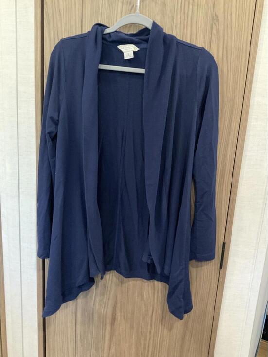 Liz Claiborne Sweaters - Liz Claiborne Weekend Womens Blue Open Sweater Size Small